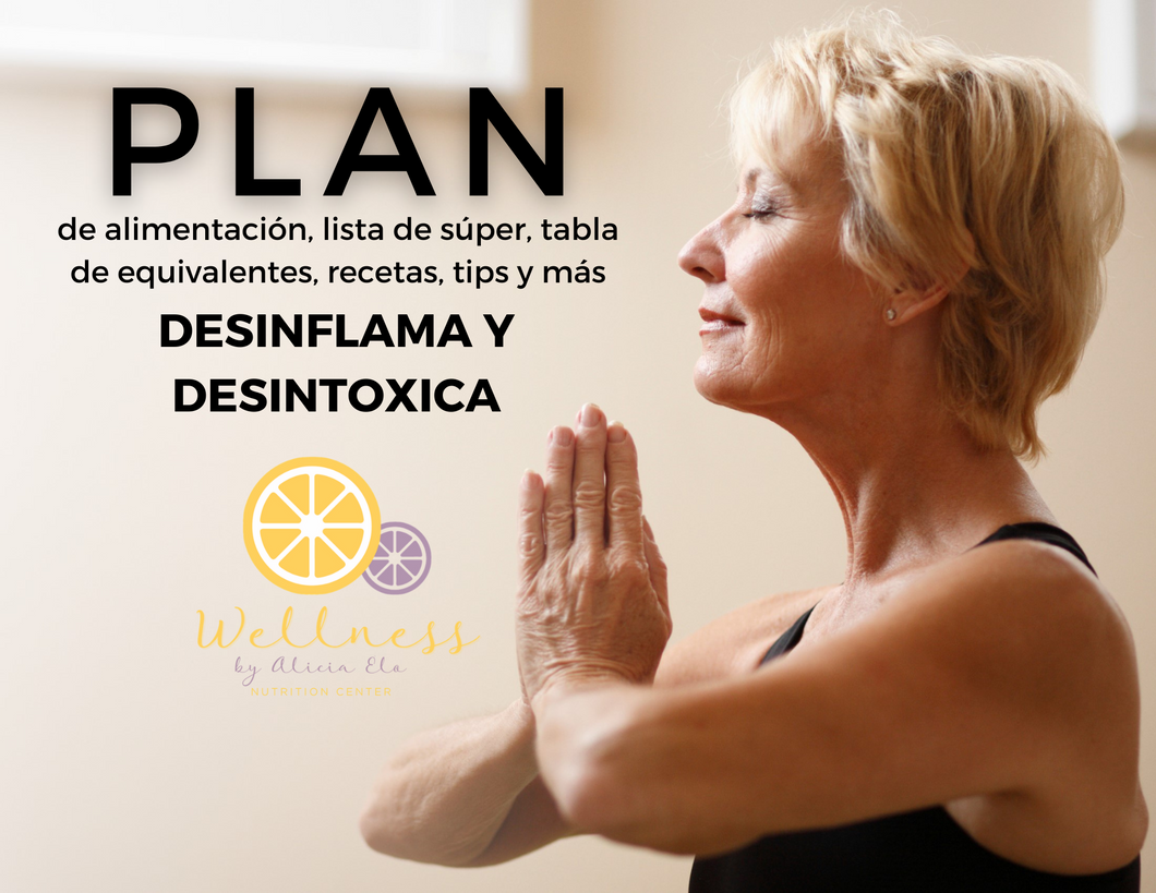 Plan de Alimentación: Desinflama y Desintoxica