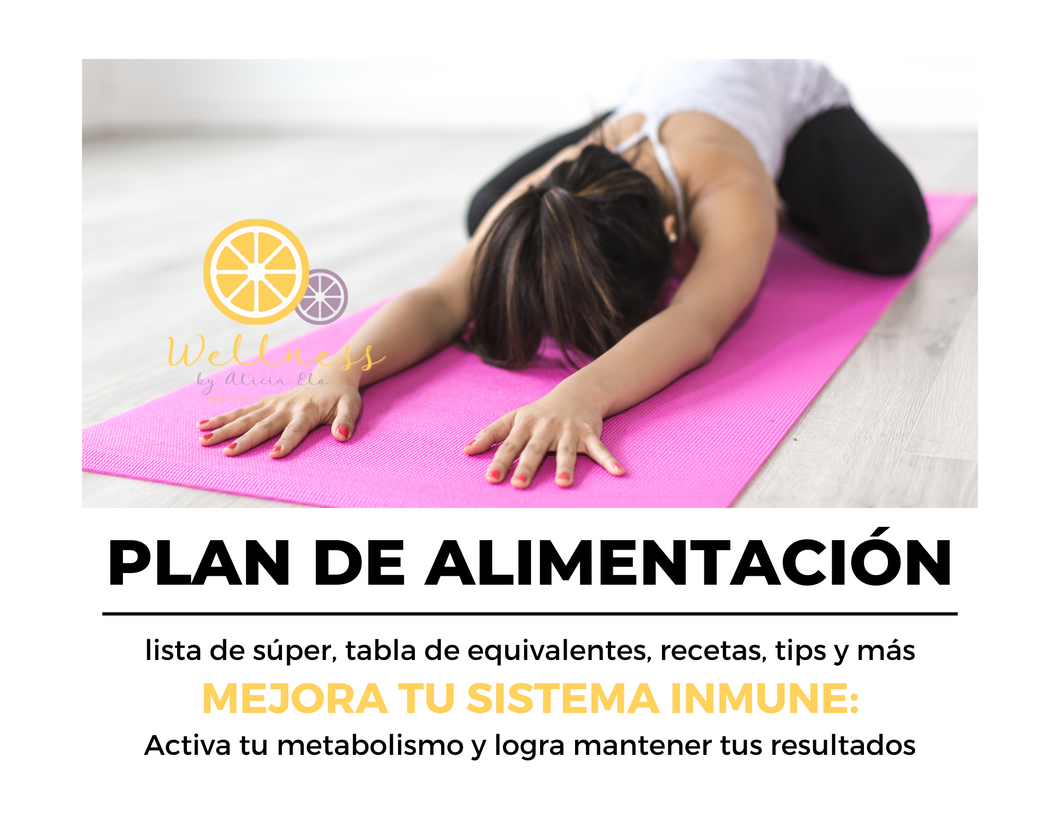 Plan de Alimentación: Mejora tu Sistema Inmune