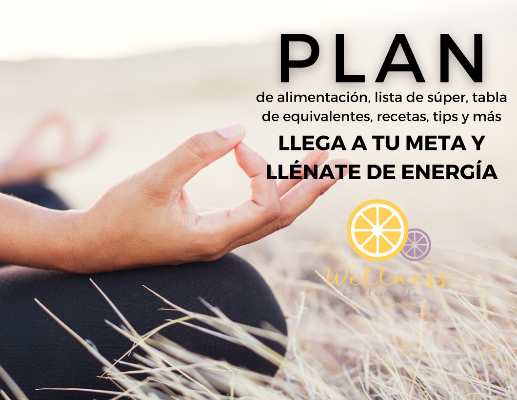 Plan de Alimentación: Llega a tu Meta y Llénate de Energía