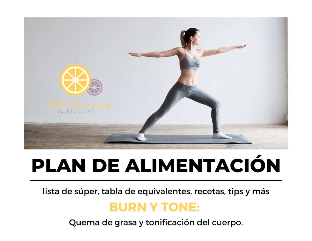 Plan de Alimentación: Burn & Tone