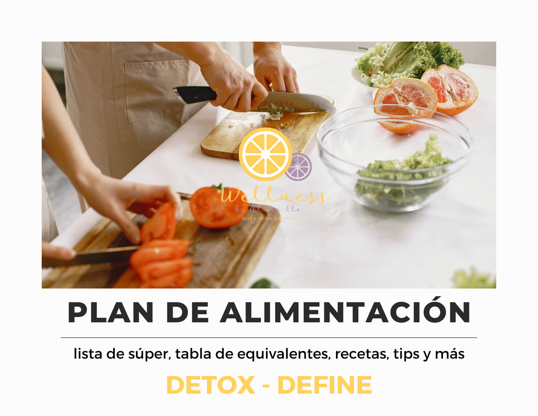 Plan de Alimentación: Detox - Define